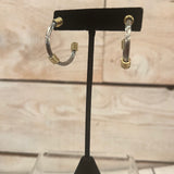 Two Tone Coil Hoops