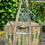 Tiger Queen Quilted Traveler Tote