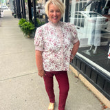 Sweet Magnolia Ruffle Top