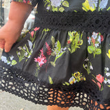 Wildflower Wishes Crochet Trim Dress