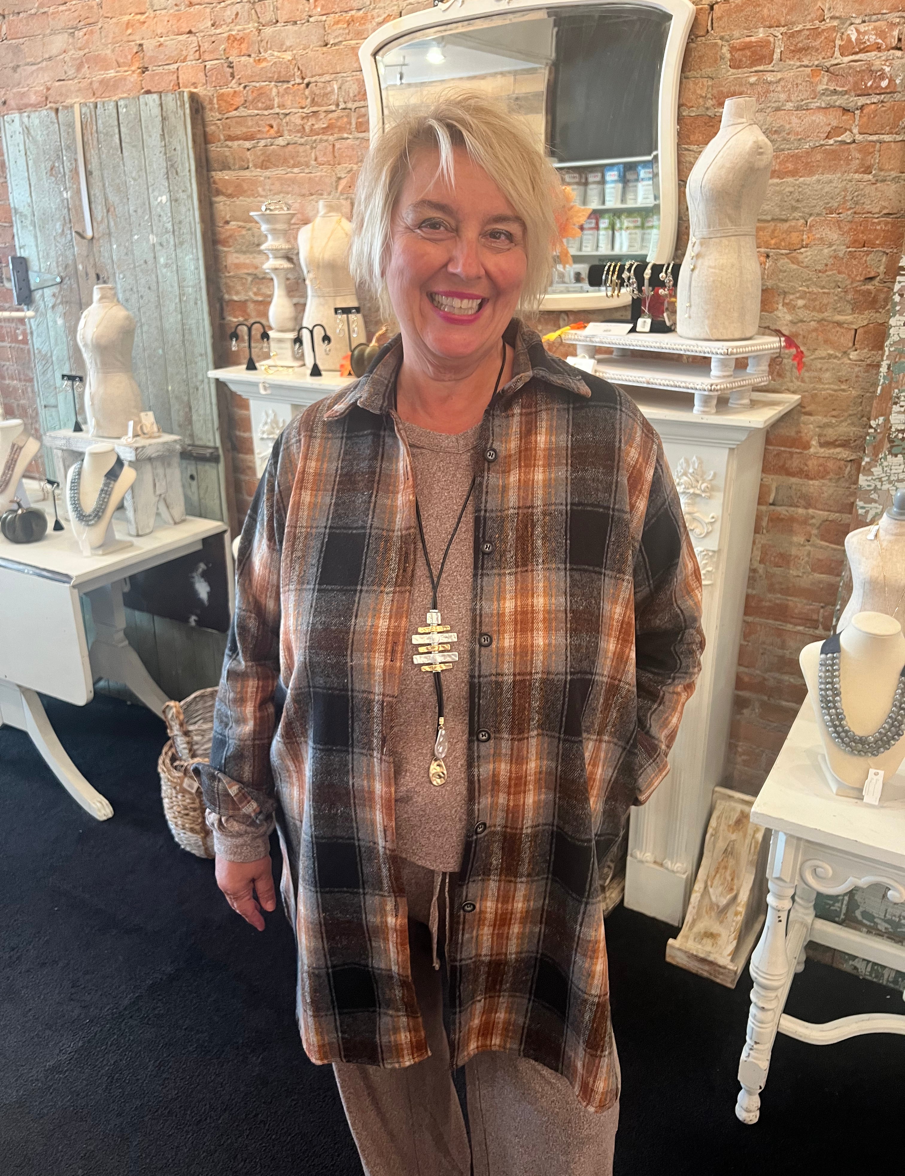Fireside Flannel Shacket