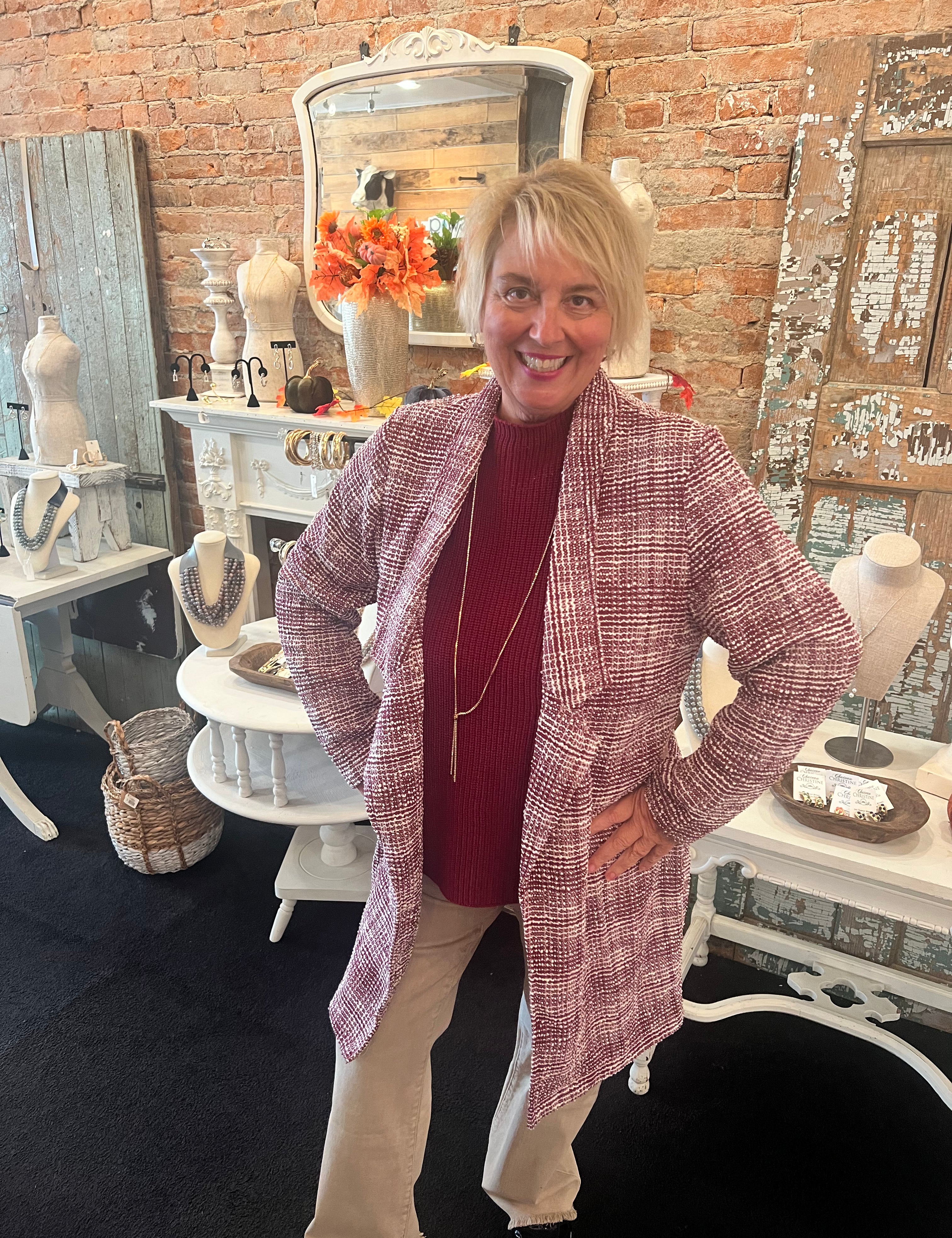 Brixton Open Front Blazer