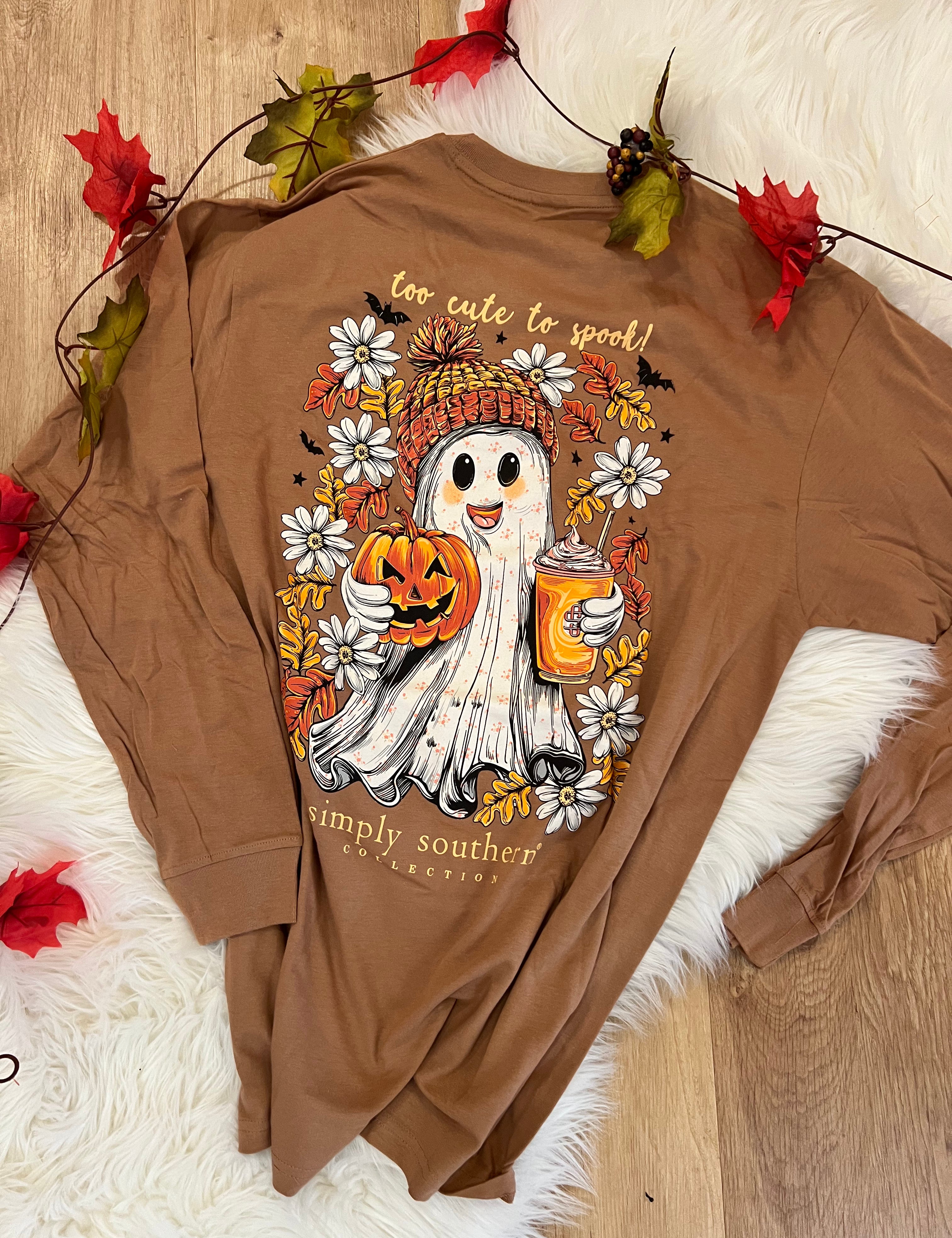 Simply Southern - Too Cute To Spook Long Sleeve