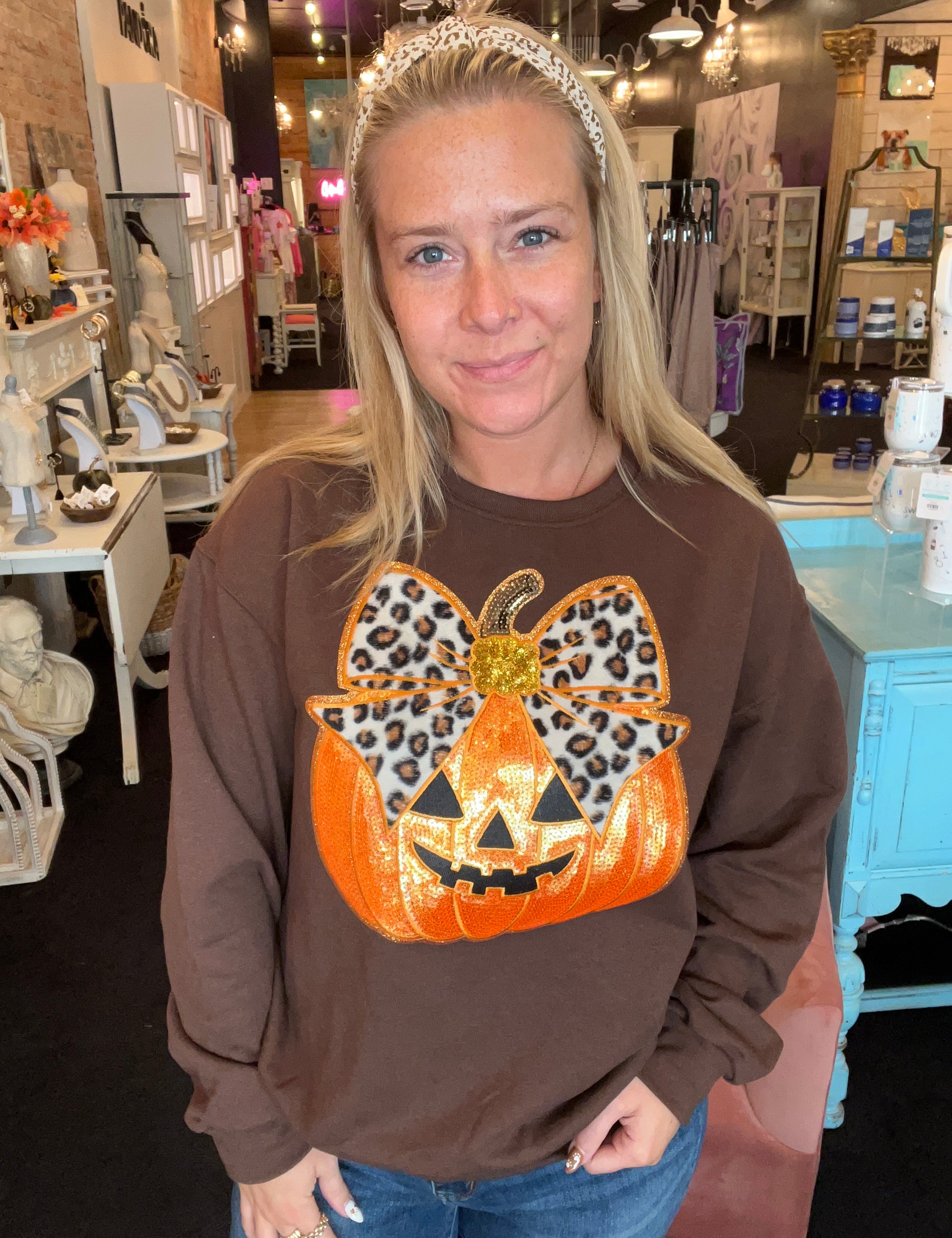 Fierce Jack-O-Lantern Sweatshirt