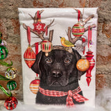 Christmas Dogs Flour Sack Towel