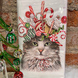 Christmas Cats Flour Sack Towel