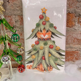 Christmas Cats Flour Sack Towel