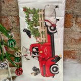Christmas Farm Animal Tea Towels