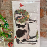 Christmas Farm Animal Tea Towels