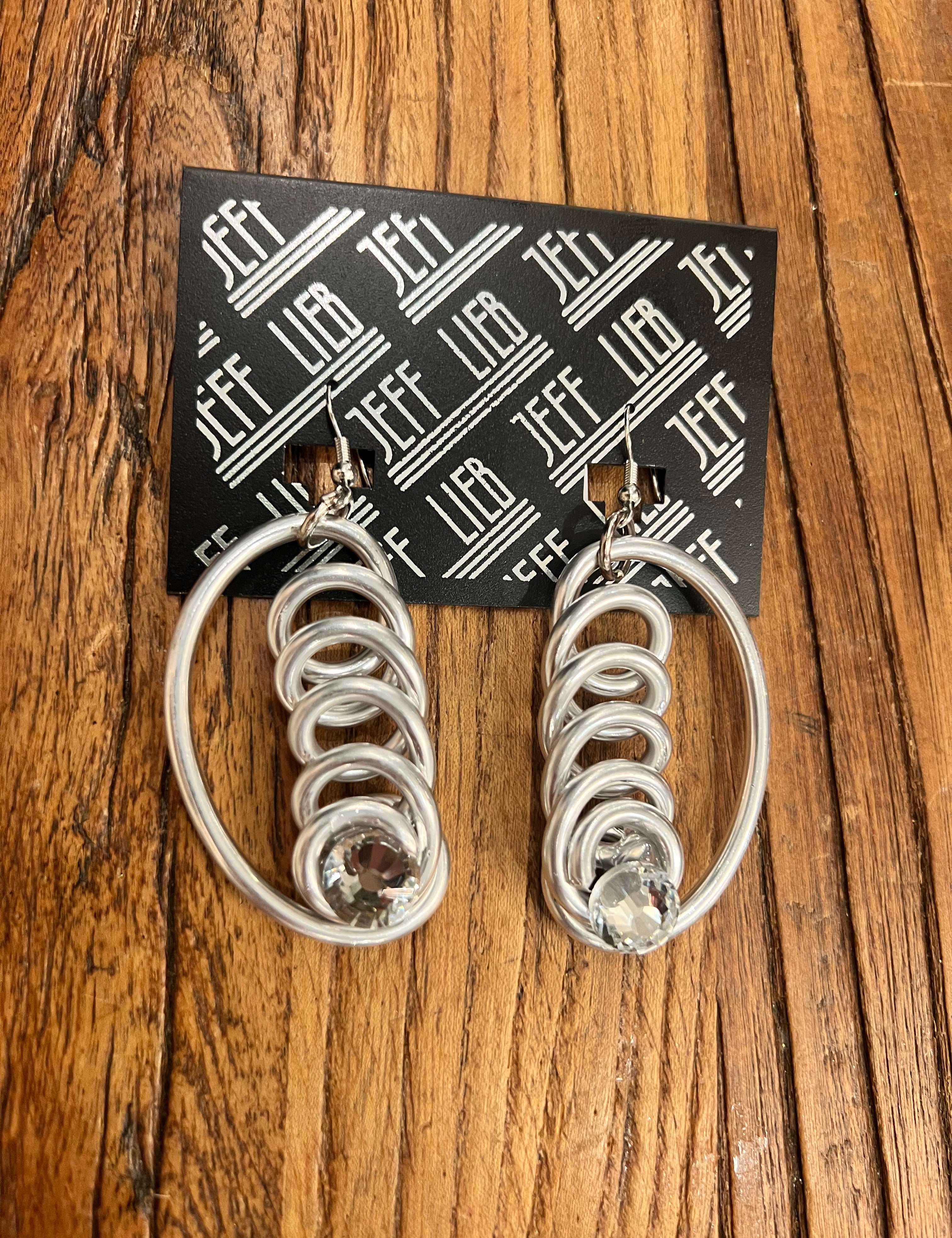 Classic Swirl Earrings by Jeff Lieb