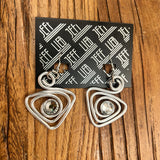 Classic Swirl Earrings by Jeff Lieb