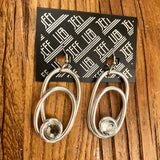 Classic Swirl Earrings by Jeff Lieb