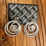 Classic Swirl Earrings by Jeff Lieb