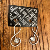 Classic Swirl Earrings by Jeff Lieb