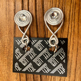 Classic Swirl Earrings by Jeff Lieb