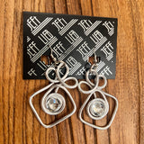 Classic Swirl Earrings by Jeff Lieb