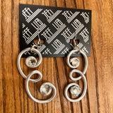 Classic Swirl Earrings by Jeff Lieb