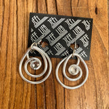 Classic Swirl Earrings by Jeff Lieb