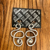 Classic Swirl Earrings by Jeff Lieb