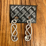 Classic Swirl Earrings by Jeff Lieb