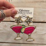 Tiki Bar Time Earring