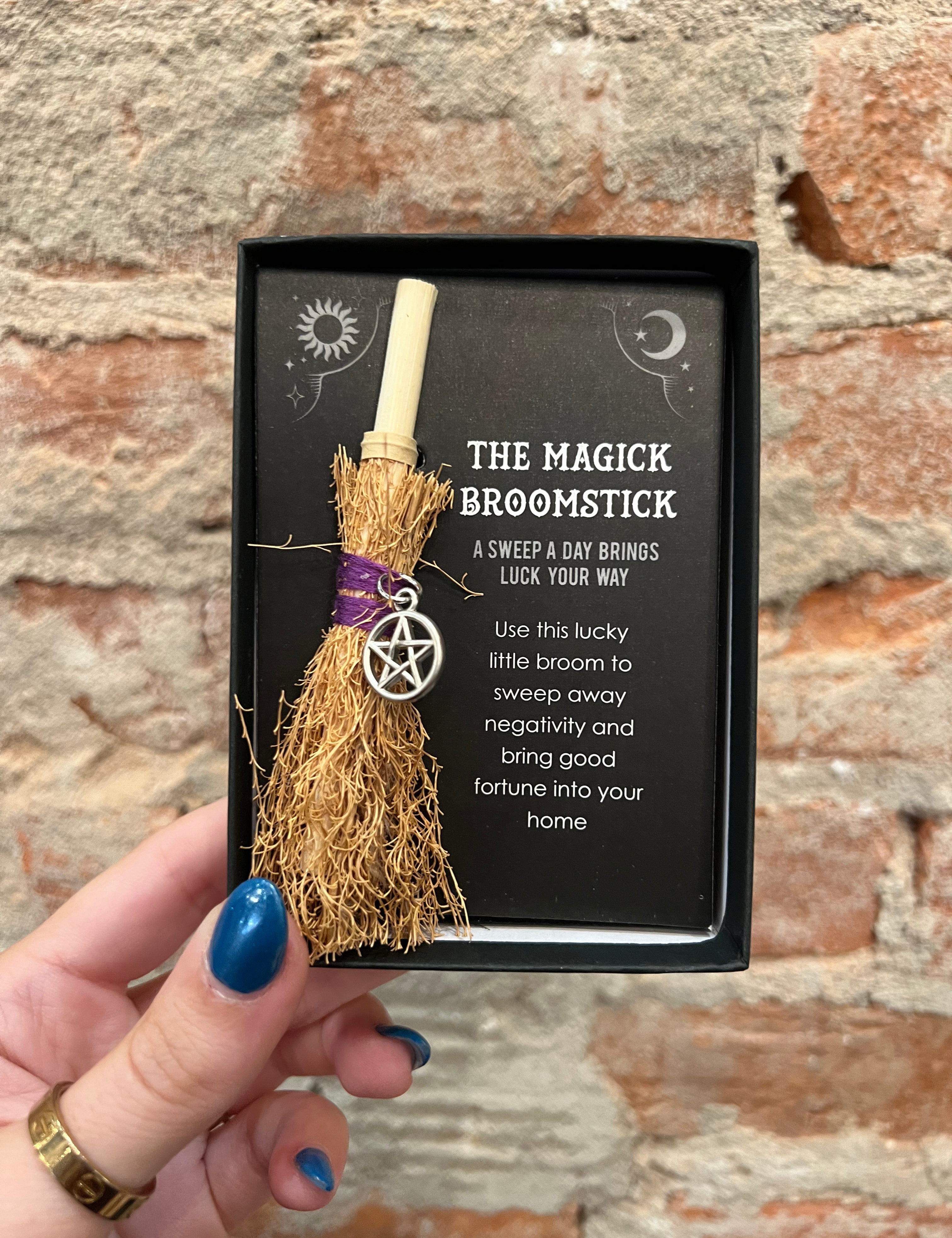 Mini Magick Halloween Broomsticks