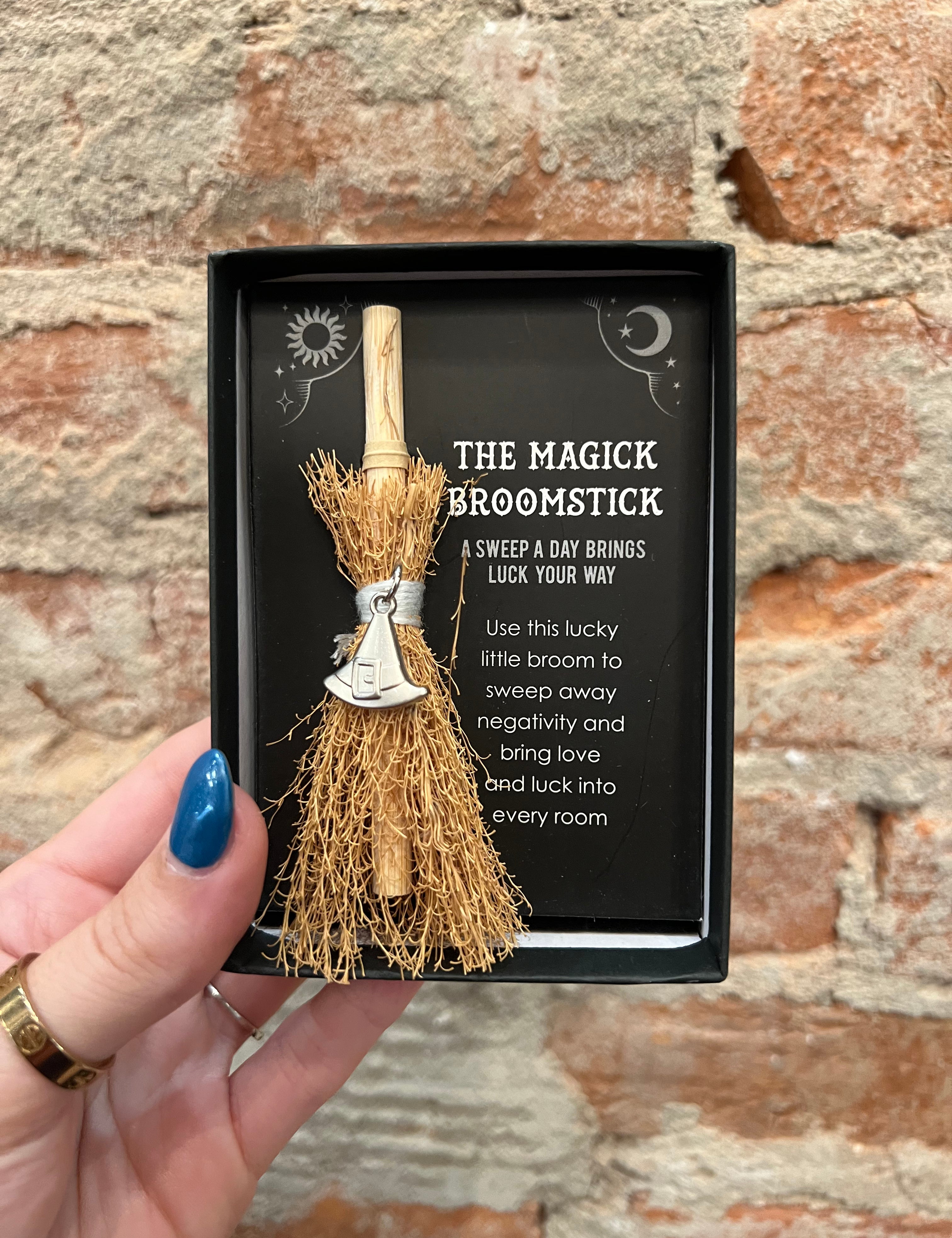 Mini Magick Halloween Broomsticks