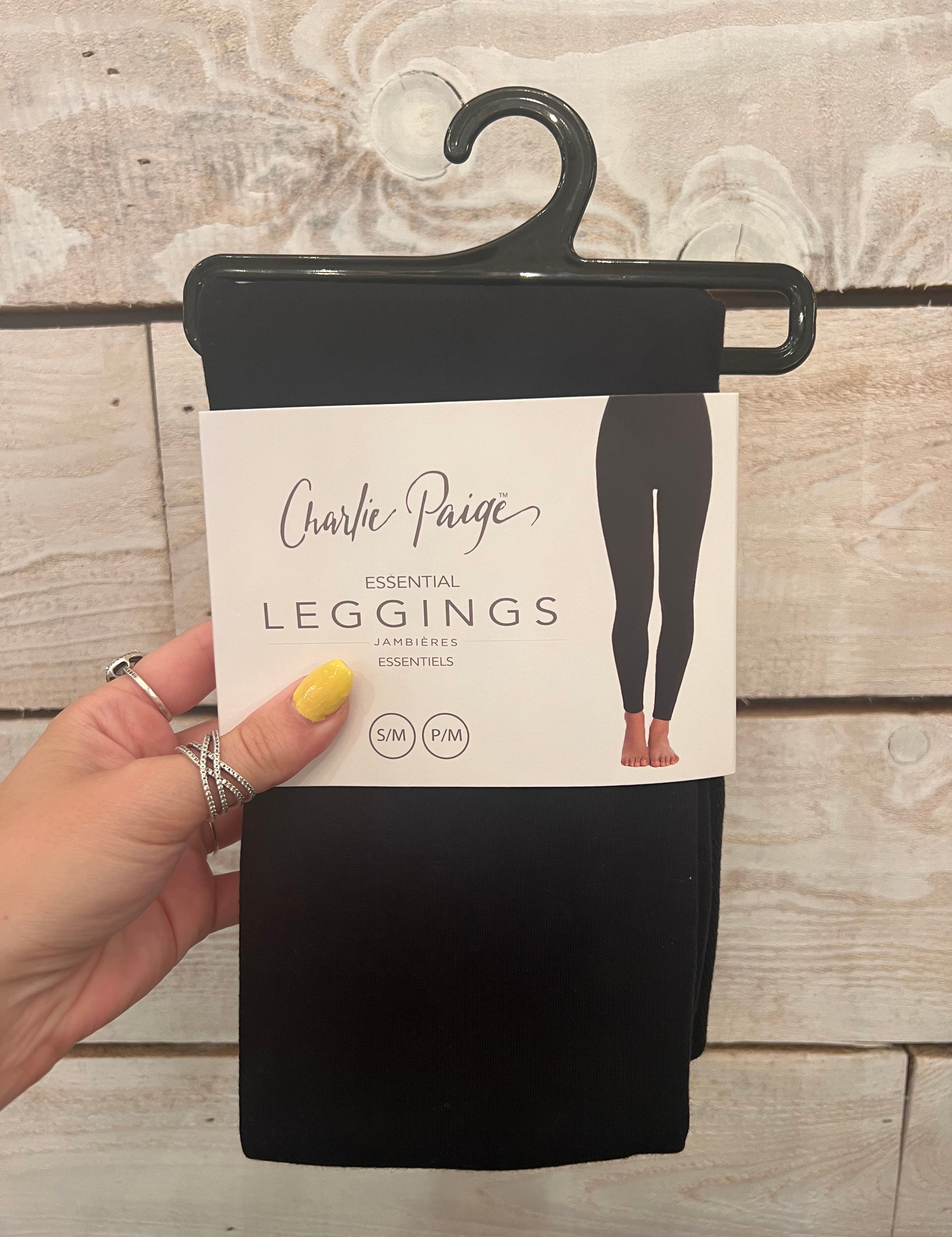 Charlie Paige - Simple Black Leggings