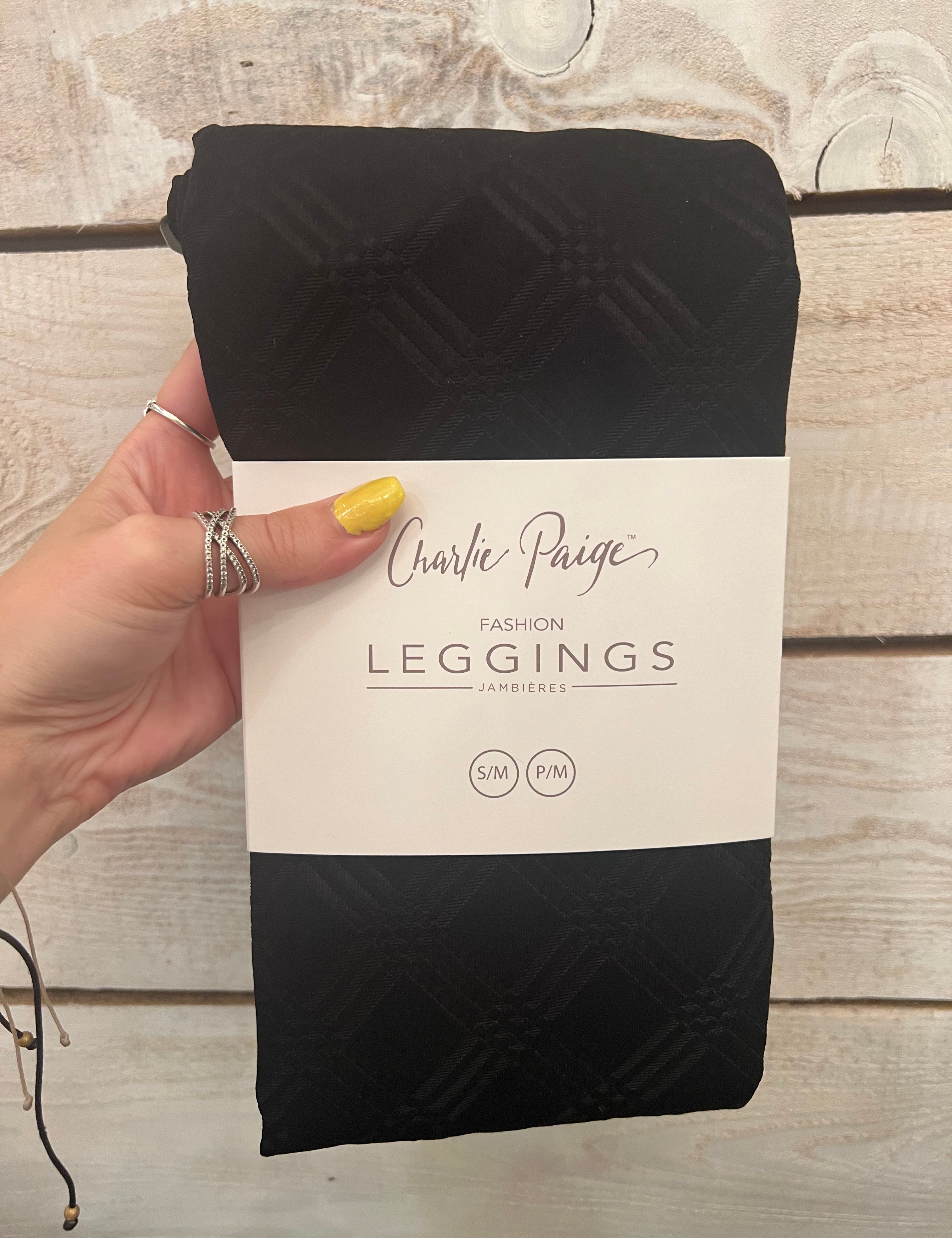 Charlie Paige - Black Diamond Leggings