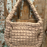 Simply Southern - Mocha Puffer Hobo Bag