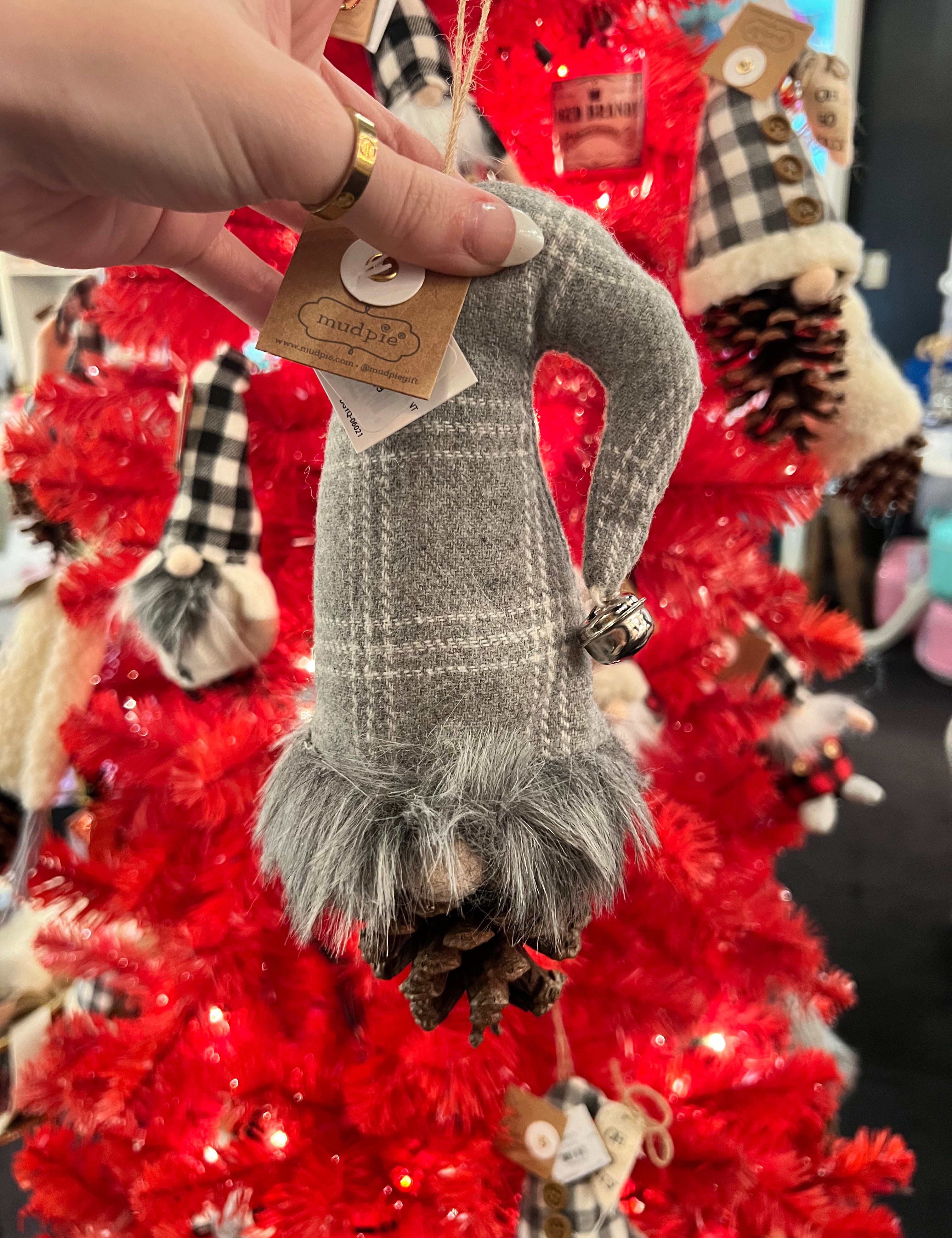 Pinecone Gnome Ornaments