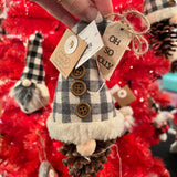 Pinecone Gnome Ornaments