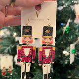 Foam Toy Soldier Earrings
