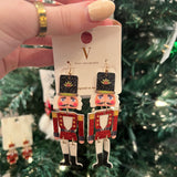 Foam Toy Soldier Earrings