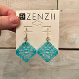 Modern Mosaic Resin Earring