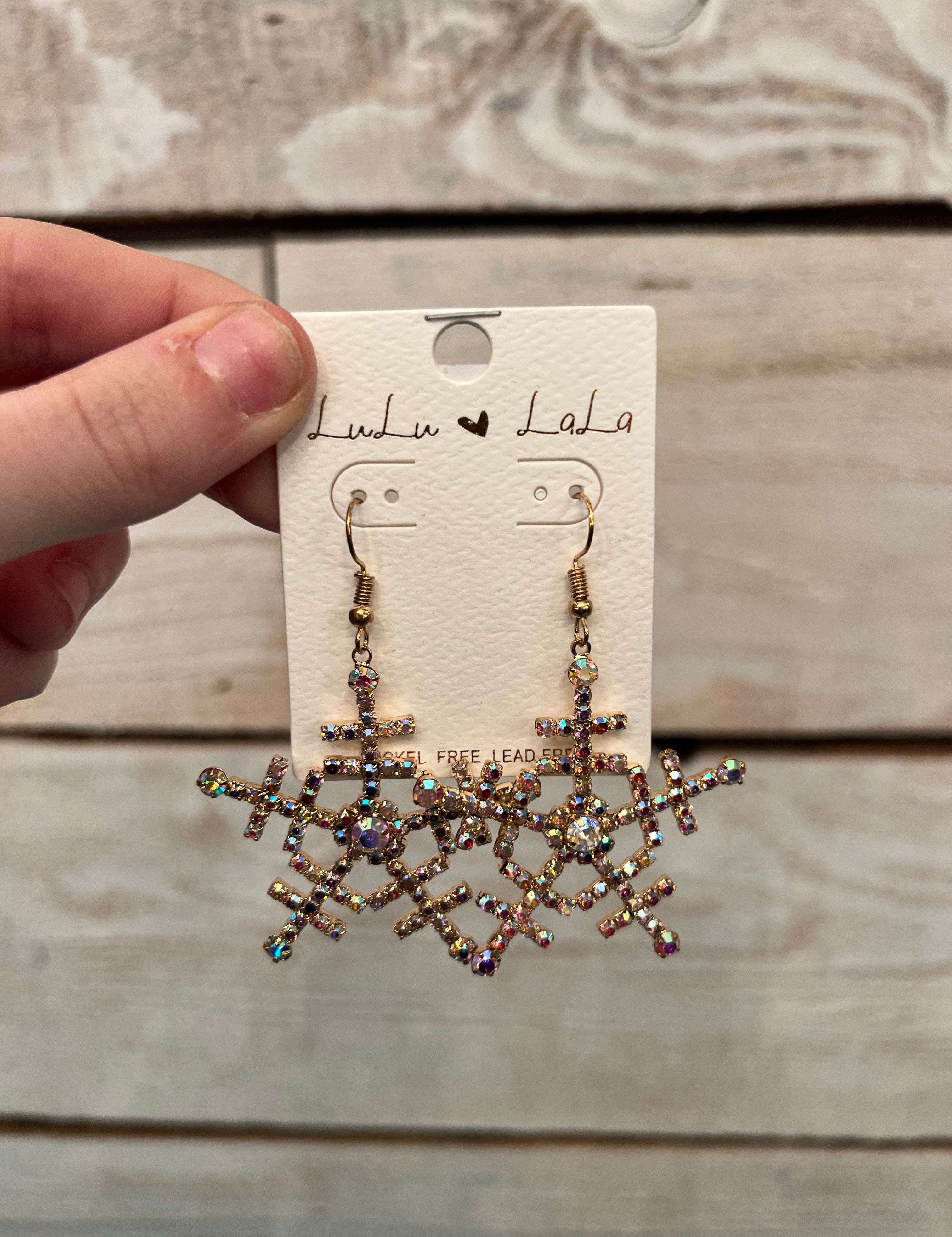 **Unique Snowflake Earrings