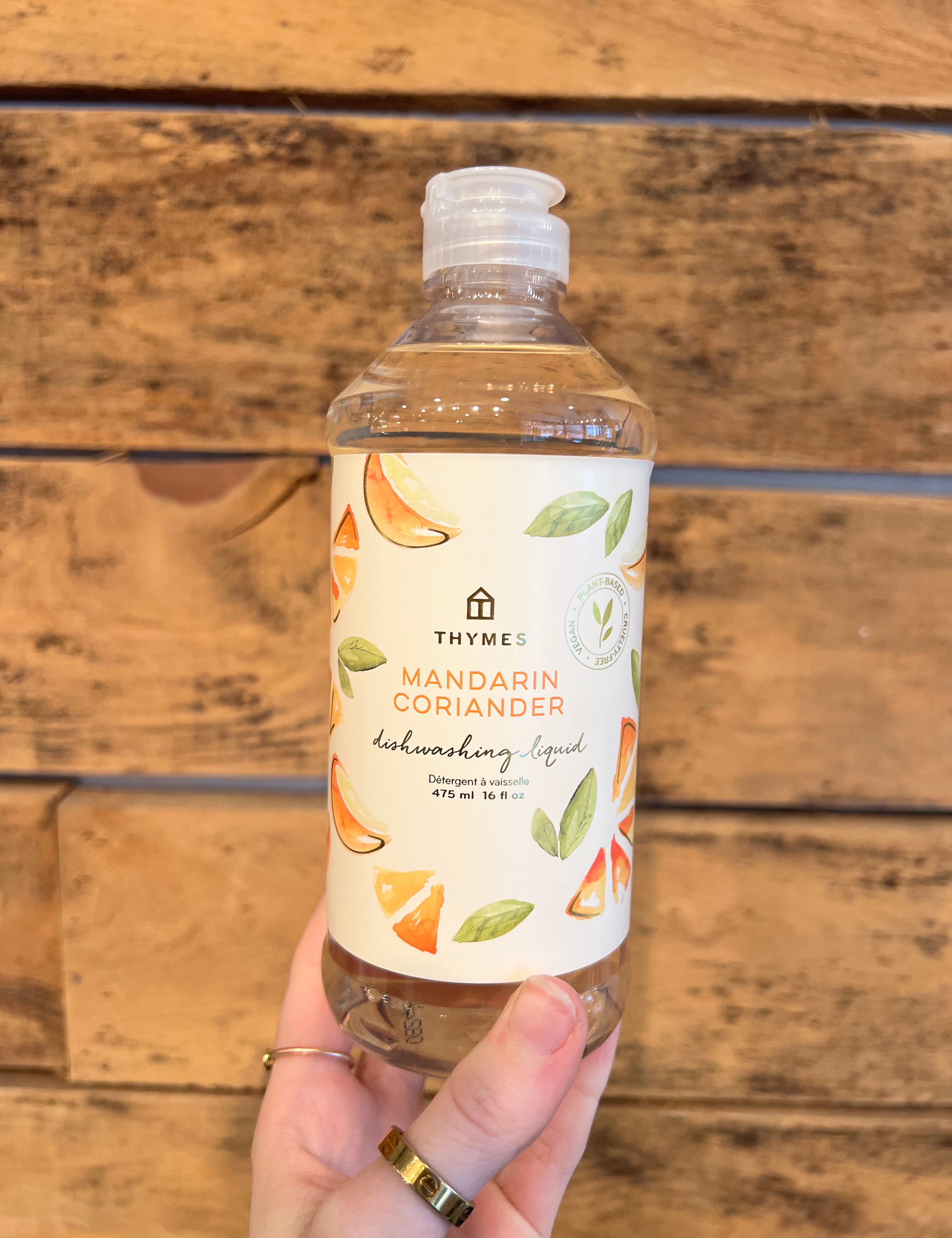 Thymes - Mandarin Coriander Dishwashing Liquid