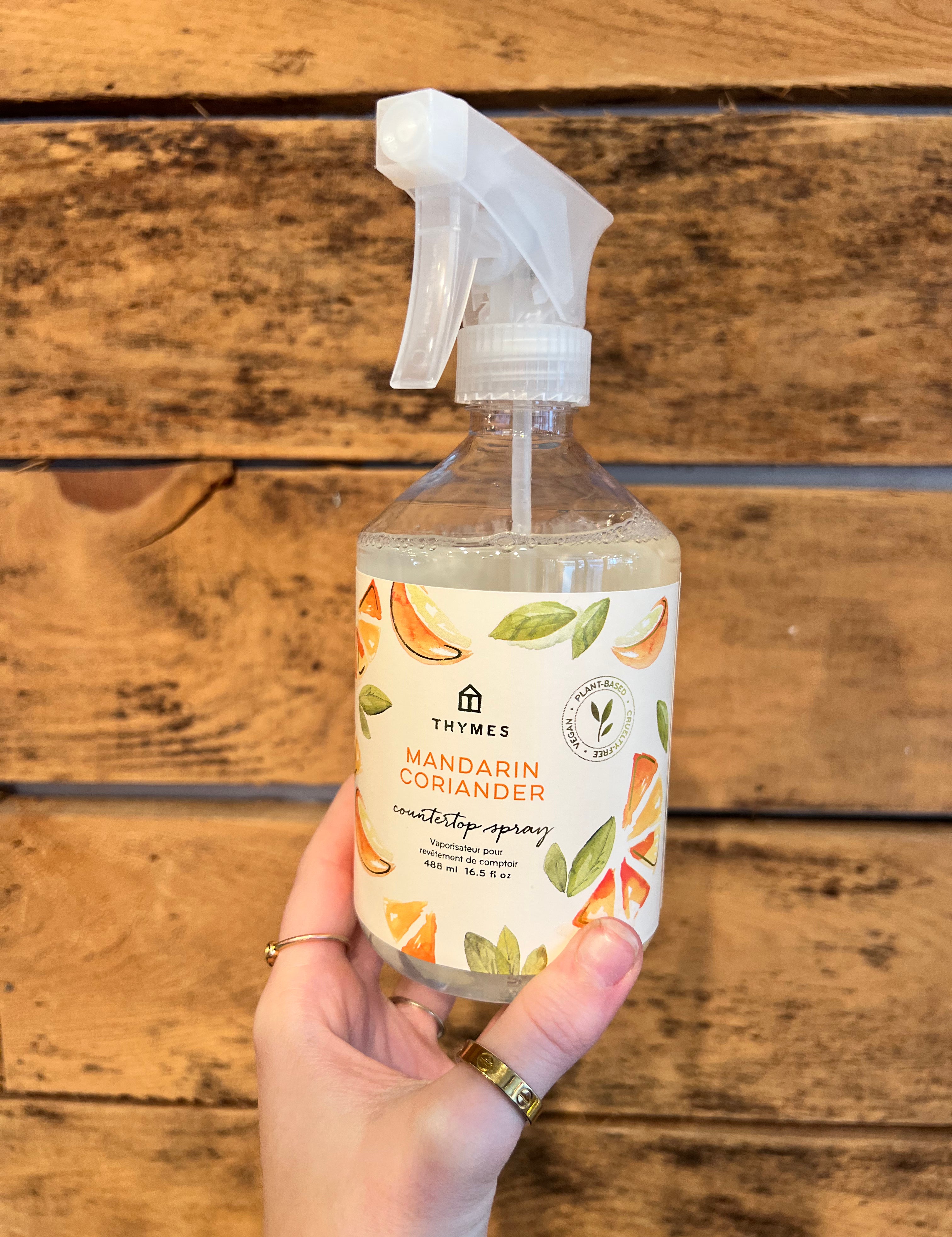 Thymes - Mandarin Coriander Countertop Spray