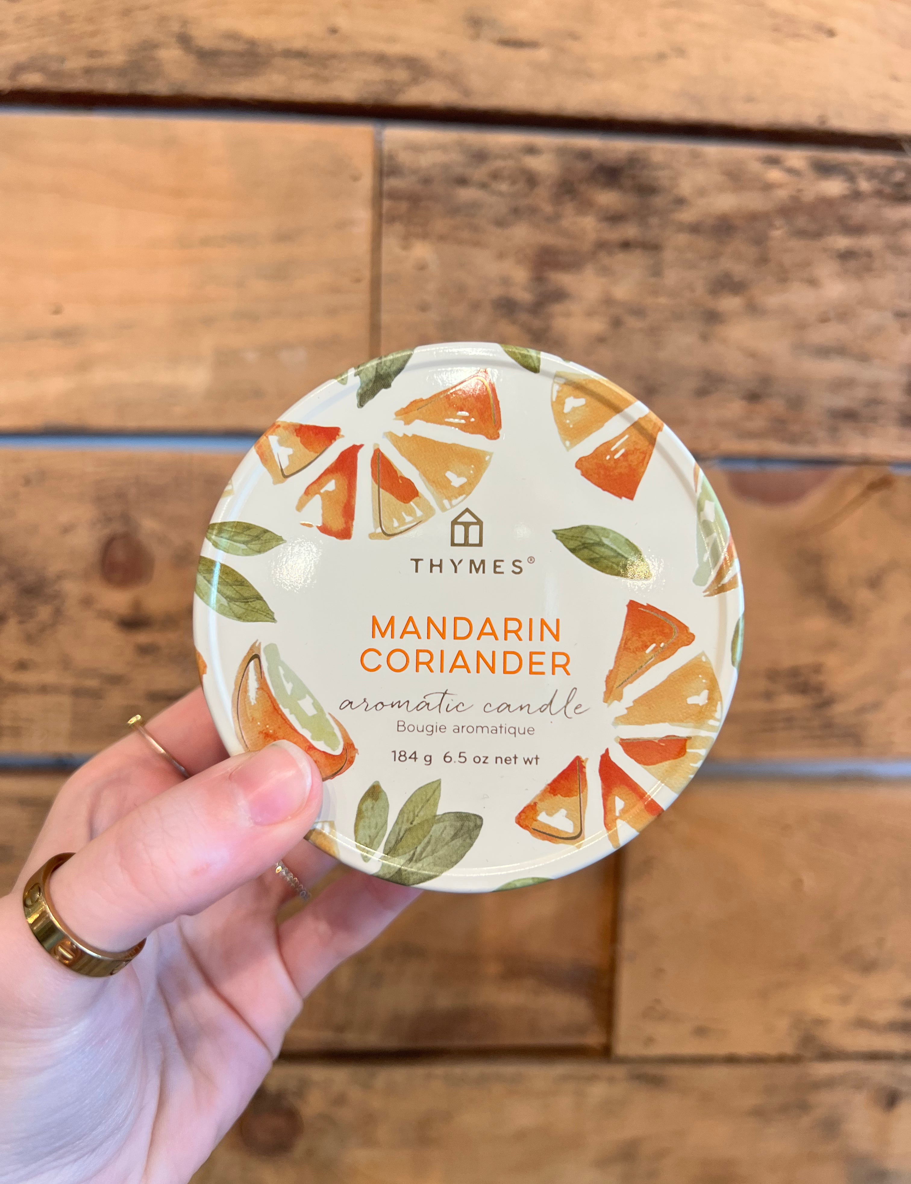 Thymes - Mandarin Coriander Aromatic Candle