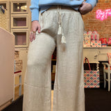 Sand Castle Drawstring Pants