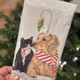 Cats & Dogs Flour Sack Towels