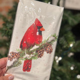 Winter Songbirds Flour Sack Towel