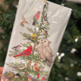 Winter Songbirds Flour Sack Towel