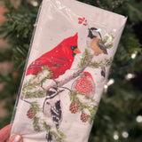 Winter Songbirds Flour Sack Towel