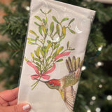 Winter Songbirds Flour Sack Towel