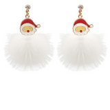 *Christmas Fun Puffball Earring