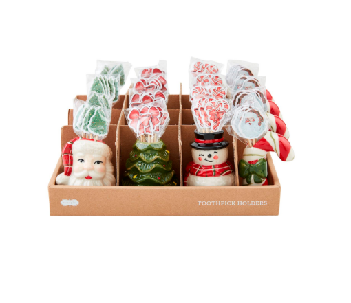 Christmas Toothpick Holder Set