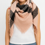 Cozy Plaid Blanket Scarf
