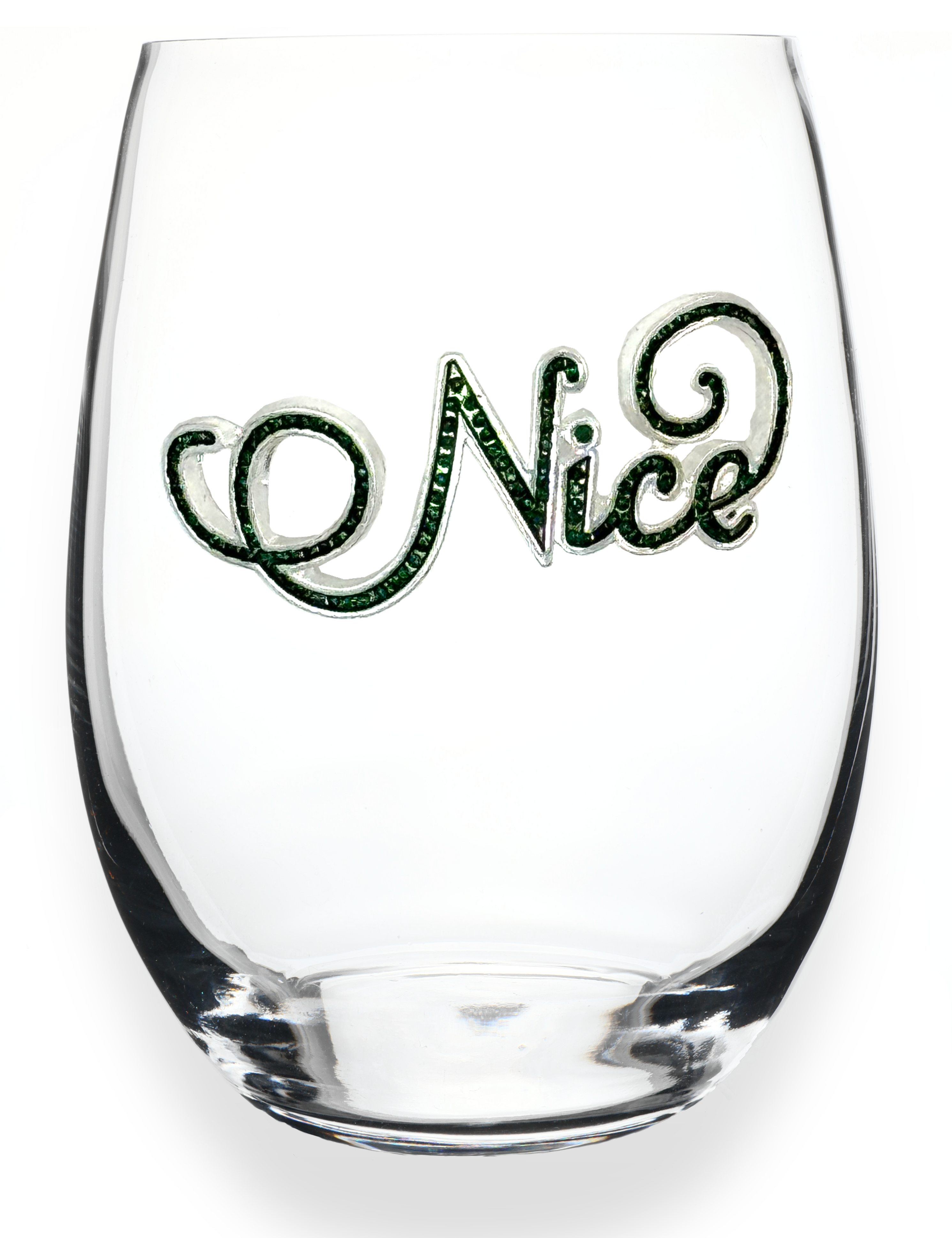 Nice Stemless Wine Glass