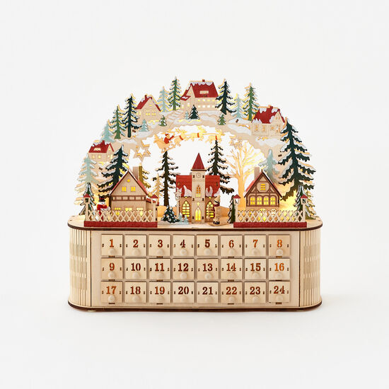 Mountain Scene Advent Calendar